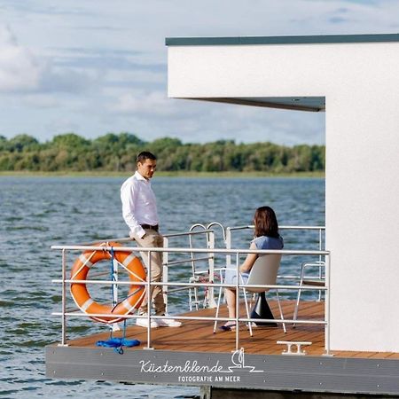 Hausboot Kranichnest 호텔 리브니츠 담가르텐 외부 사진